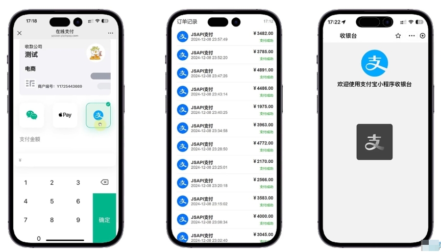 易支付 精美设计的支付收银台模板替换包 门店收银管理系统 云支付收银台-源码快车