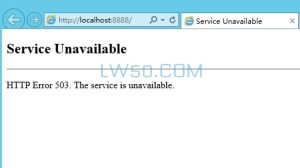 应用程序池“.NET v4.5”自动禁用停止解决方法-源码快车